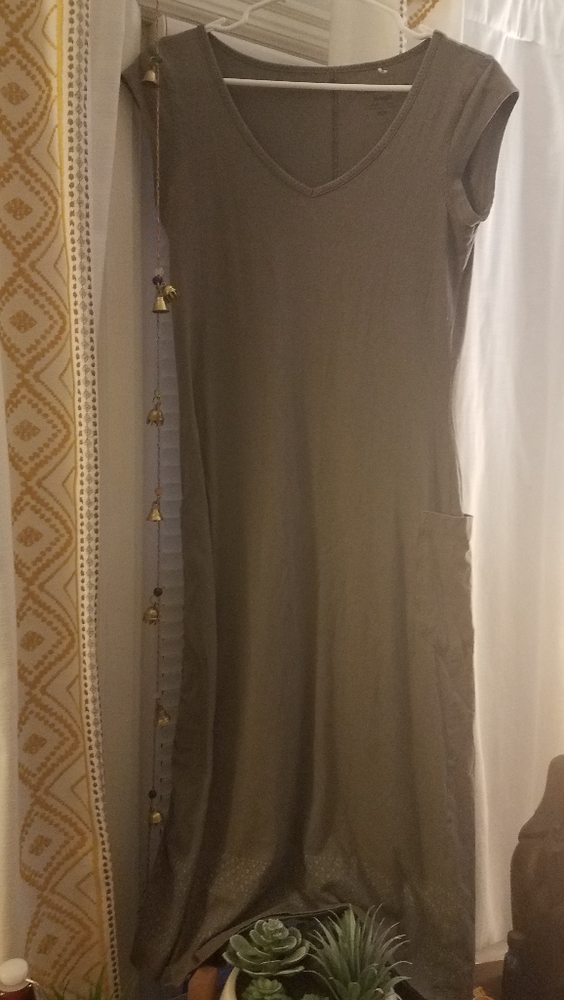 Toad and Company organic cotton midi dress